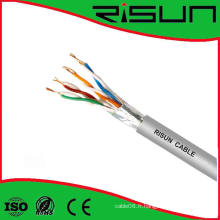 Câble de conducteur de cuivre de câble de données de réseau d&#39;UTP Cat5e de ftp